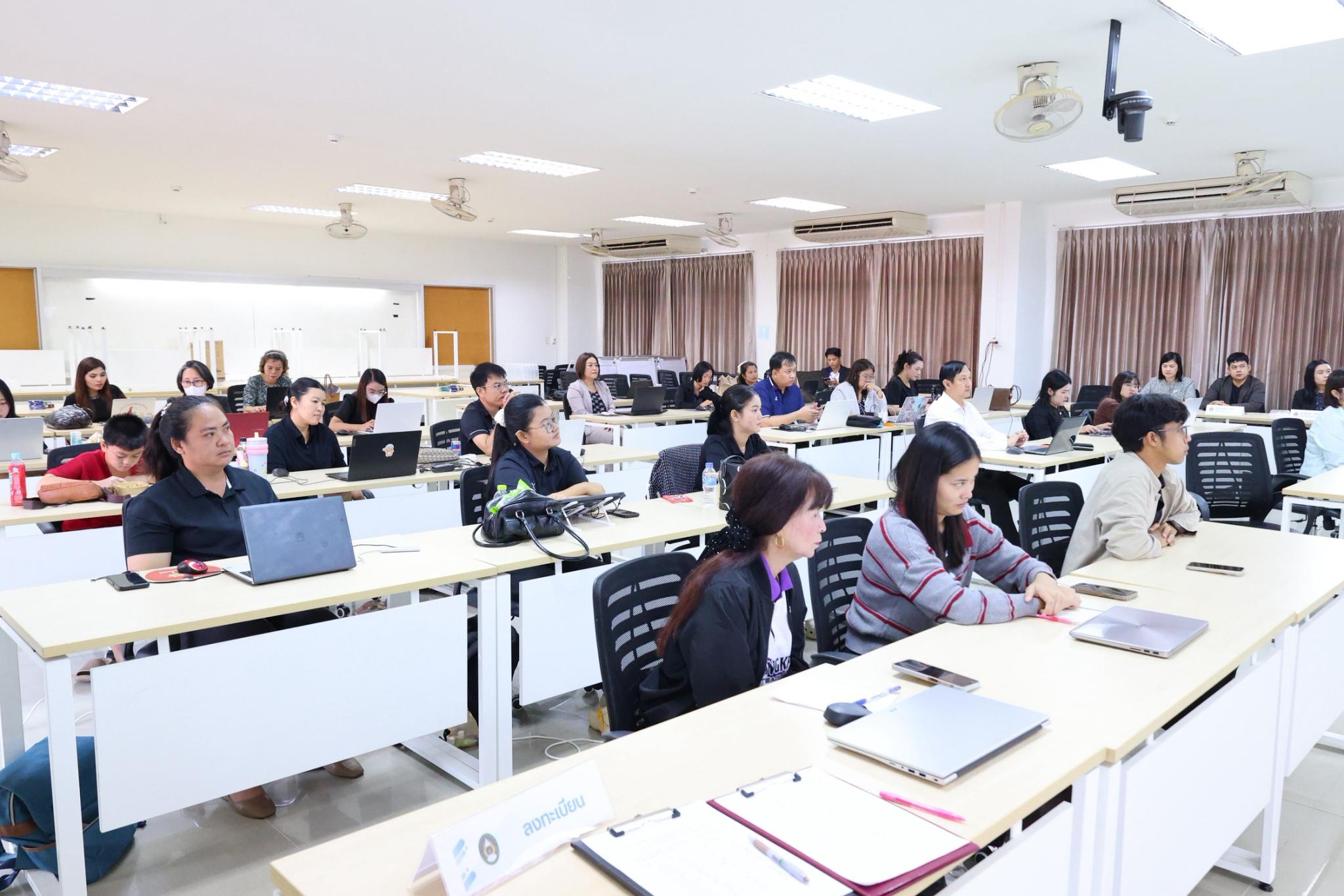 59. โครงการการผลิตสื่อการสอนด้วยนวัตกรรม AI ของครูเพื่อส่งเสริมความคิดสร้างสรรค์สำหรับผู้เรียนในยุคดิจิทัลตามบริบทของโรงเรียน ภายใต้โครงการพัฒนาคุณภาพการศึกษาและการพัฒนาท้องถิ่นโดยมีสถาบันอุดมศึกษาเป็นพี่เลี้ยงเครือข่ายเพื่อการพัฒนาอุดมศึกษา